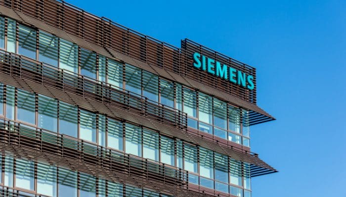 Siemens-logo-gebouw