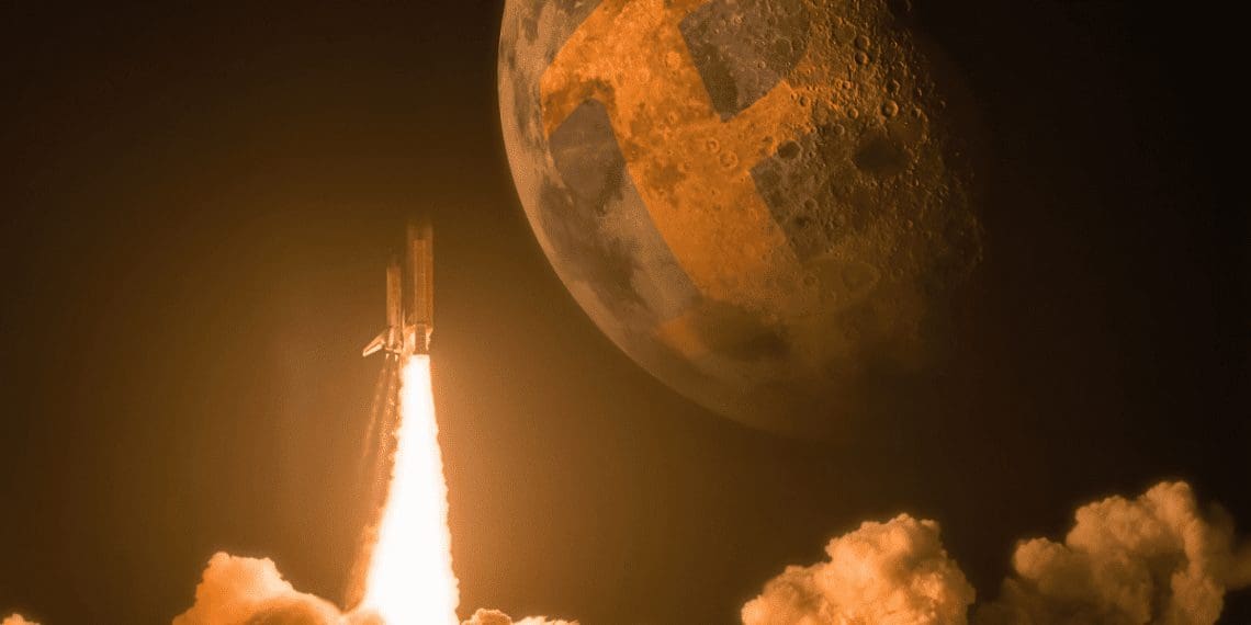 1,7 millones de dólares en Bitcoin llegan literalmente a la luna