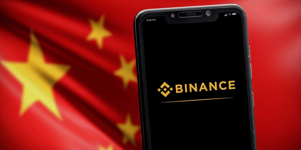 La acusación contra Binance aparece en la televisión estatal china