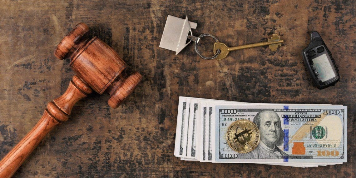 mazo-y-dolares Tesoros ocultos: La batalla sobre Bitcoin en los casos de divorcio