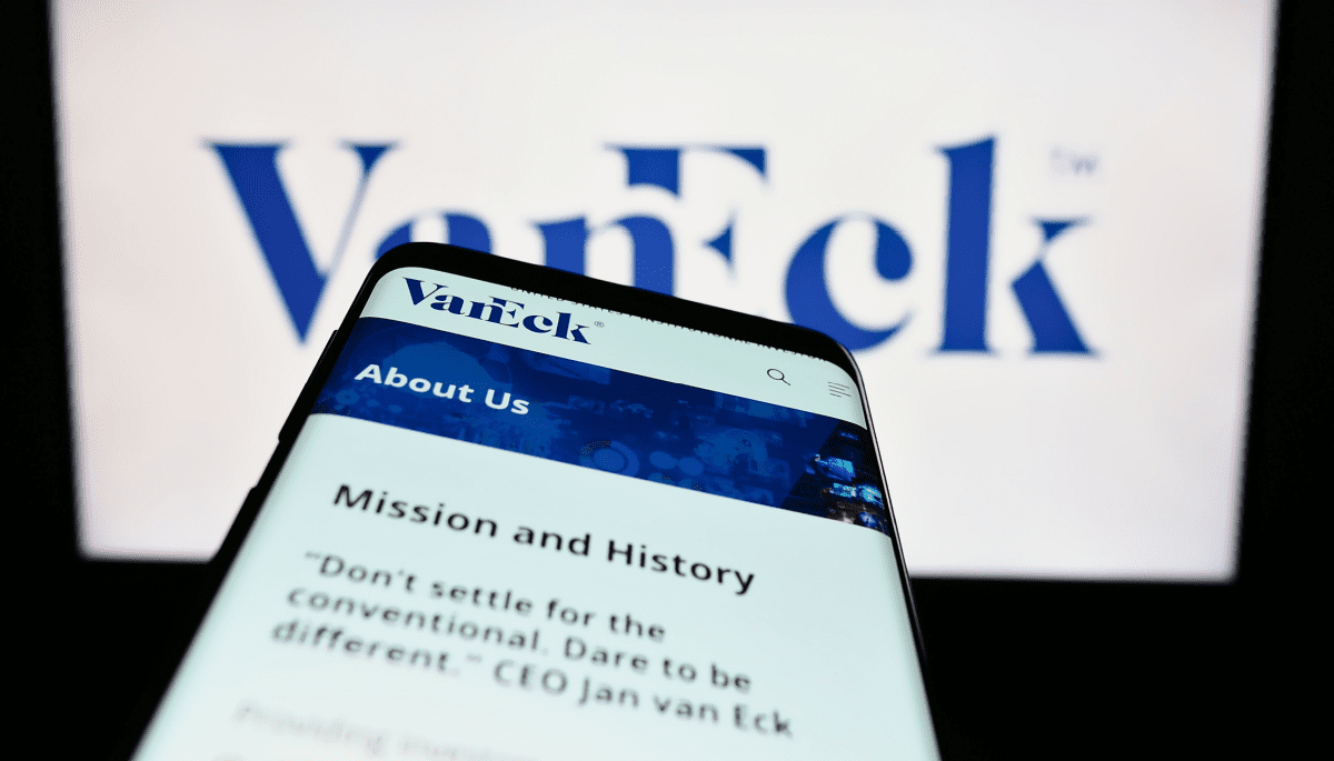 VanEck recauda millones para lanzar su propia criptodivisa