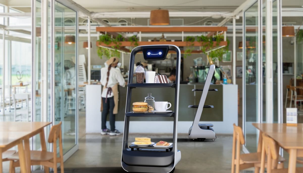 Los robots de blockchain sirven café con una recompensa en criptomonedas