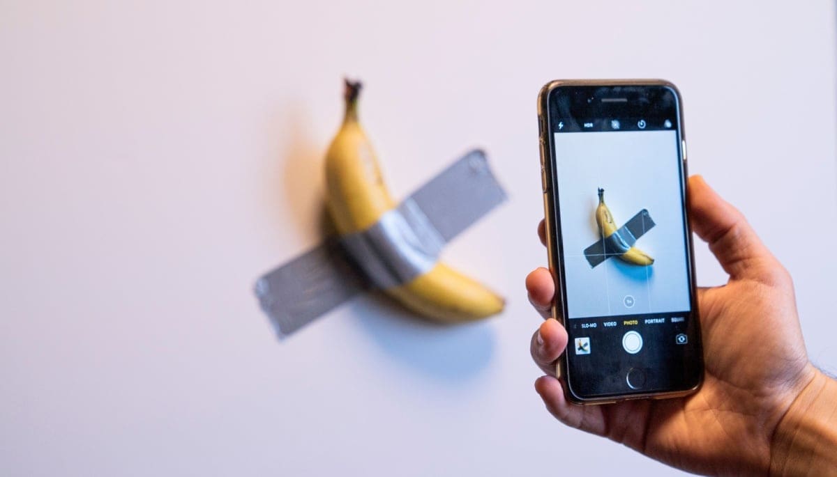 Crypto millonario come una obra de arte de $6,2 millones: Un plátano
