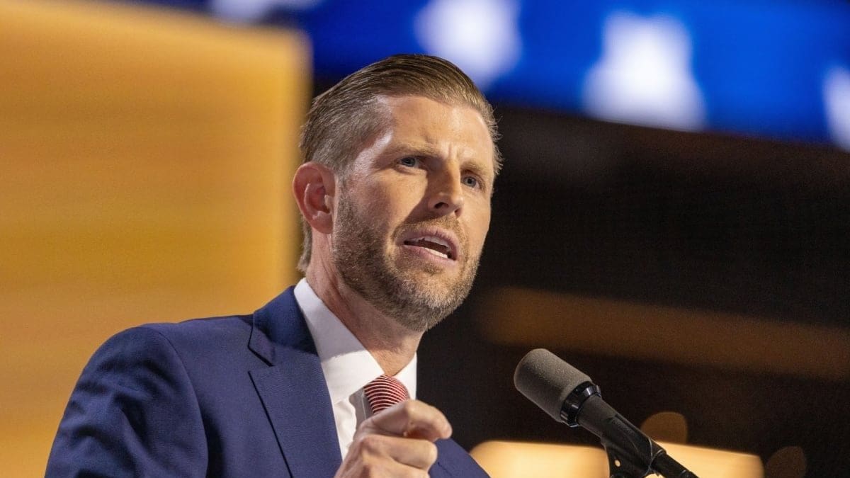 Eric Trump: “Bitcoin explotará en 3 meses”