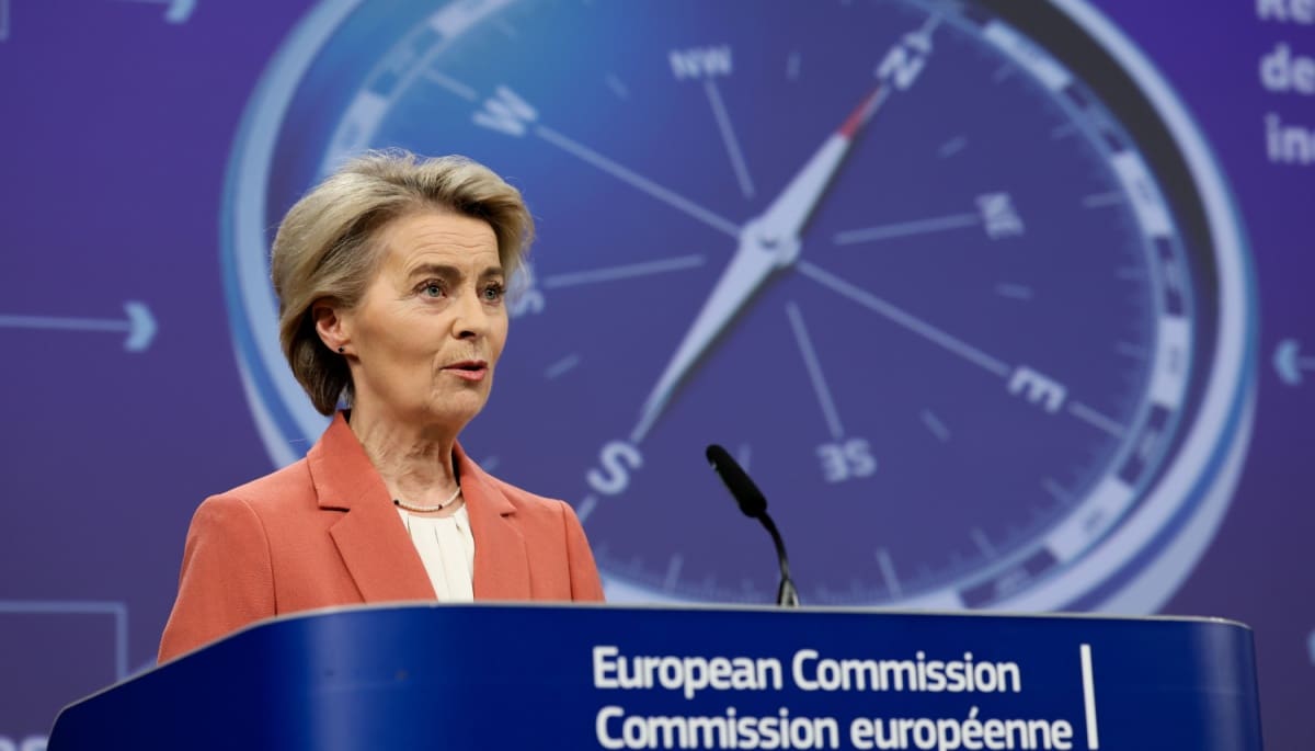 Ursula von der Leyen bij de EU, speech