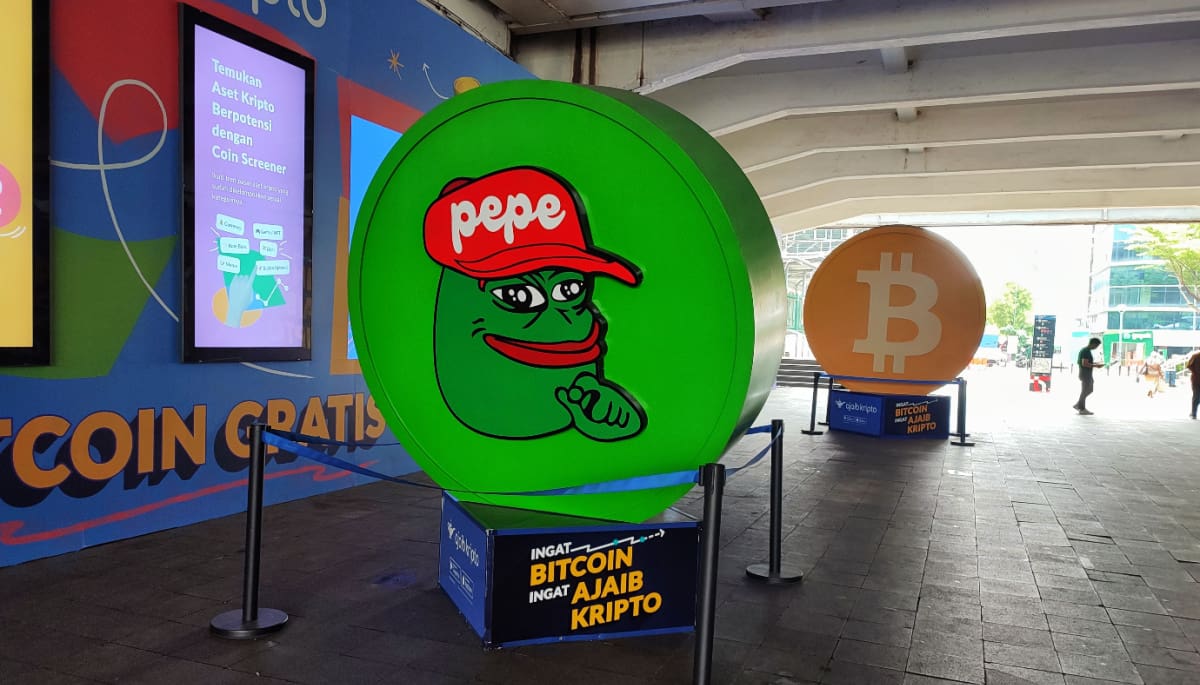 Gran oleada de ventas del memecoin Pepe, precio bajo presión