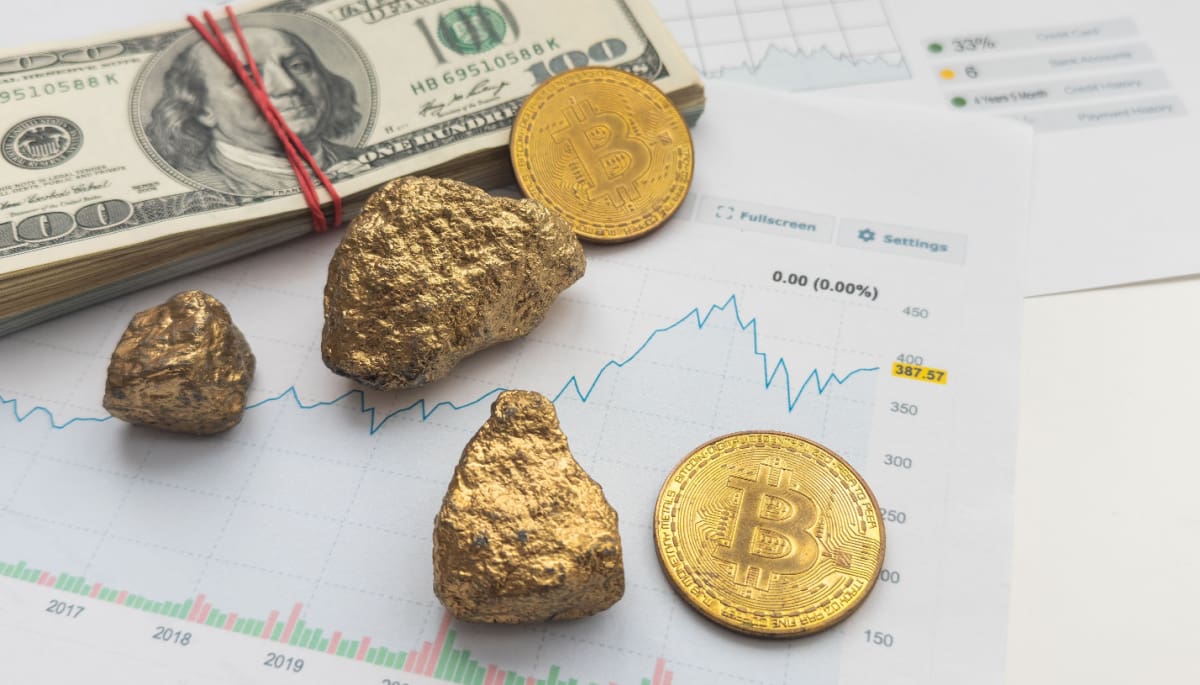 Los fondos de Bitcoin y oro rompen la barrera de los $500.000 millones