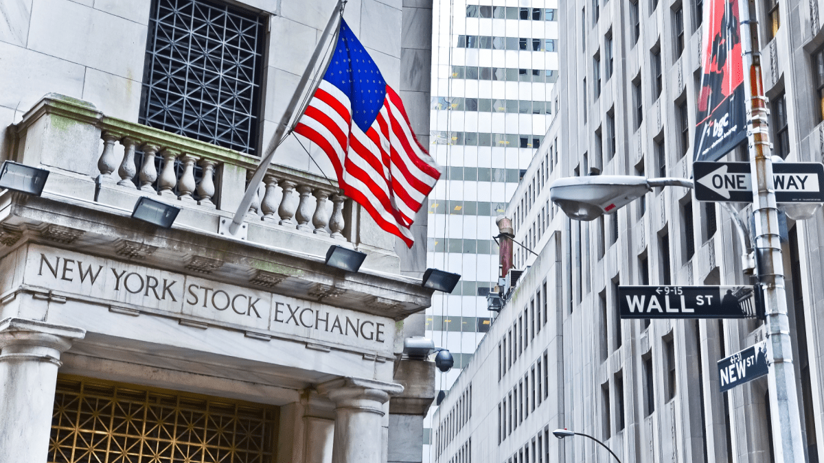 New York Stock Exchange op Wall Street