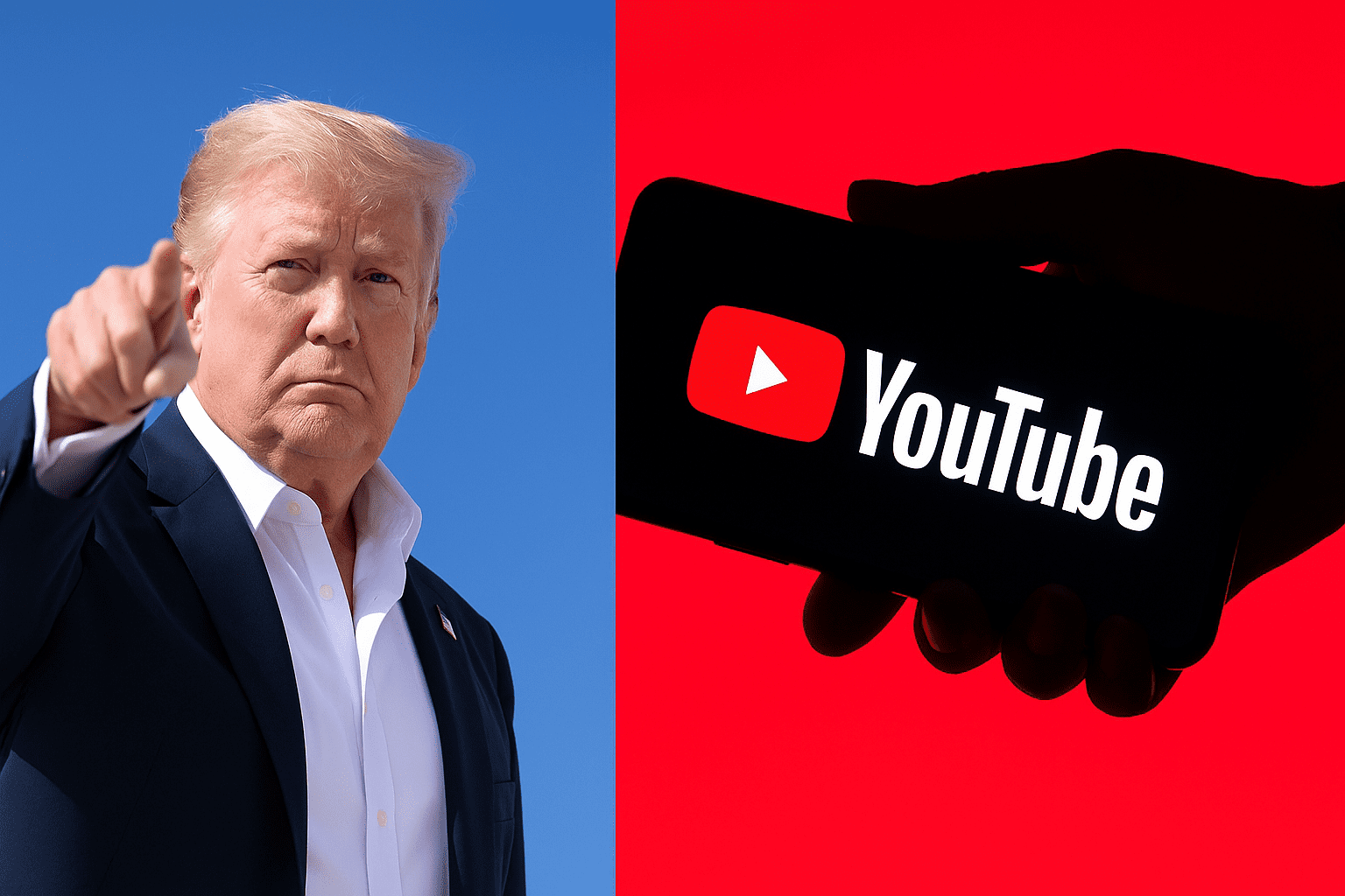 Trump recibe millones de YouTube, pero no por la razón que tú crees