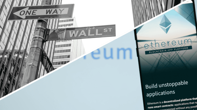 Ethereum se abre a Wall Street: “Somos el futuro del dinero”