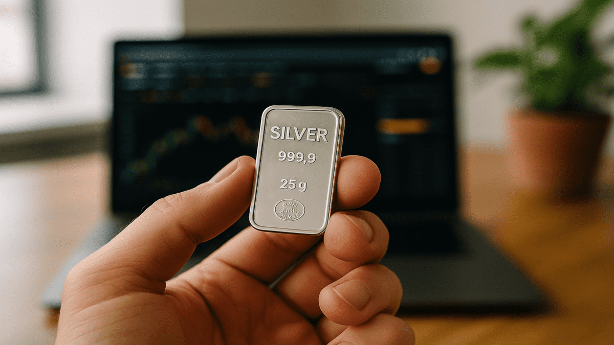 La plata sube con fuerza mientras bitcoin y XRP se estancan