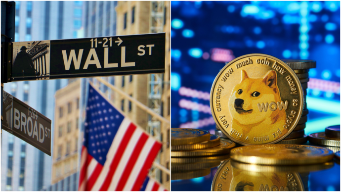 Debut de Dogecoin en Wall Street decepciona: Solana y XRP 40× mayores