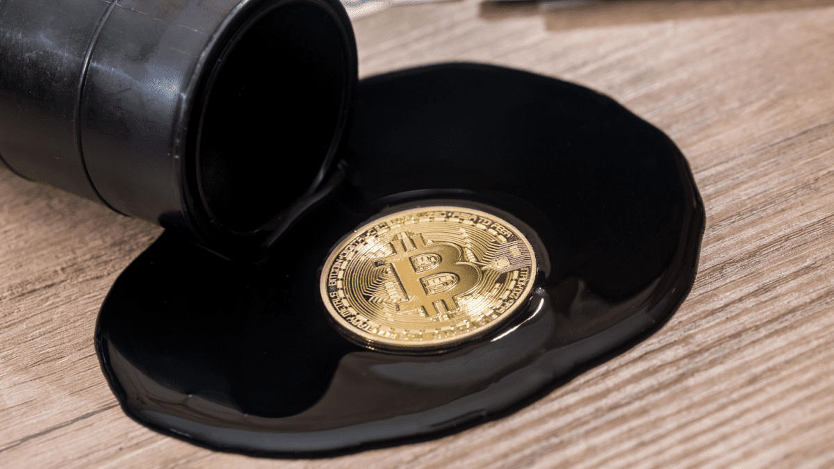 Bitcoin bajo presi&oacute;n: La ca&iacute;da del petr&oacute;leo revela problemas econ&oacute;micos