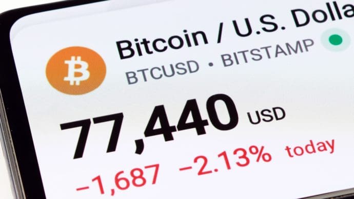 Bitcoin podría caer hasta los 70.000 dólares según nuevos datos