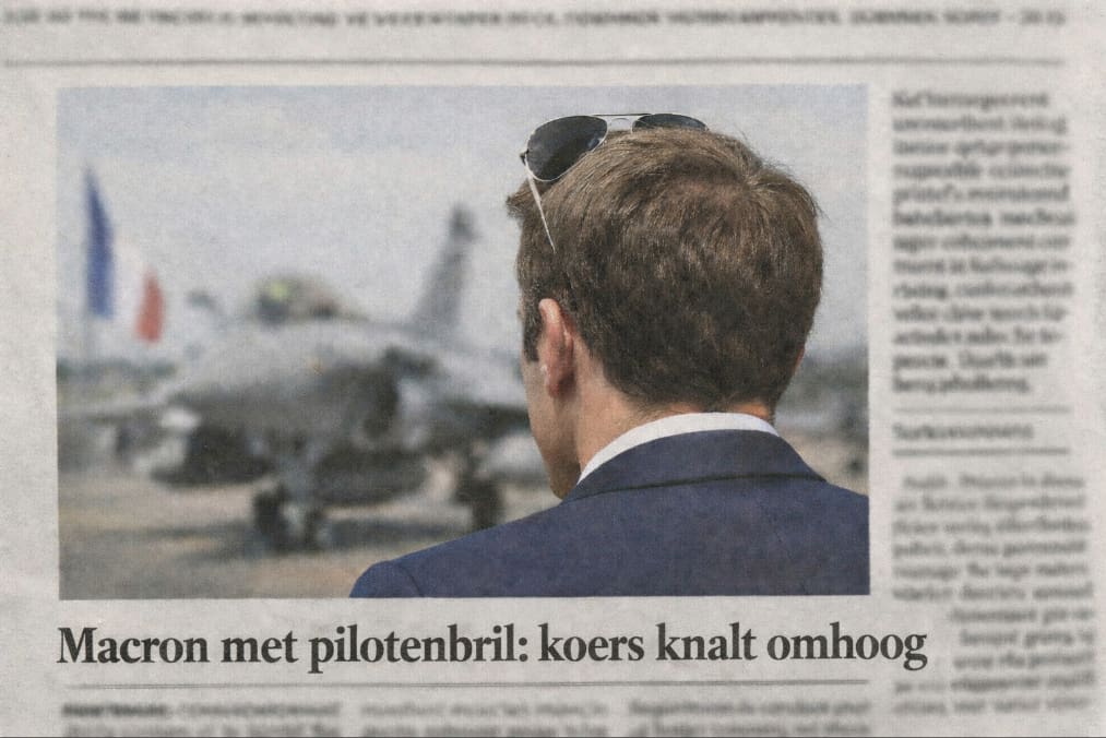 Acción de marca de gafas se dispara por presidente francés: +3,5 M€