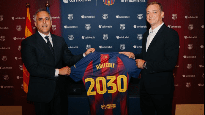 El FC Barcelona renueva con su patrocinador cripto hasta el año 2030
