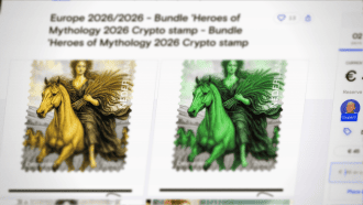 Las populares Crypto stamps europeas ya llegan a las subastas
